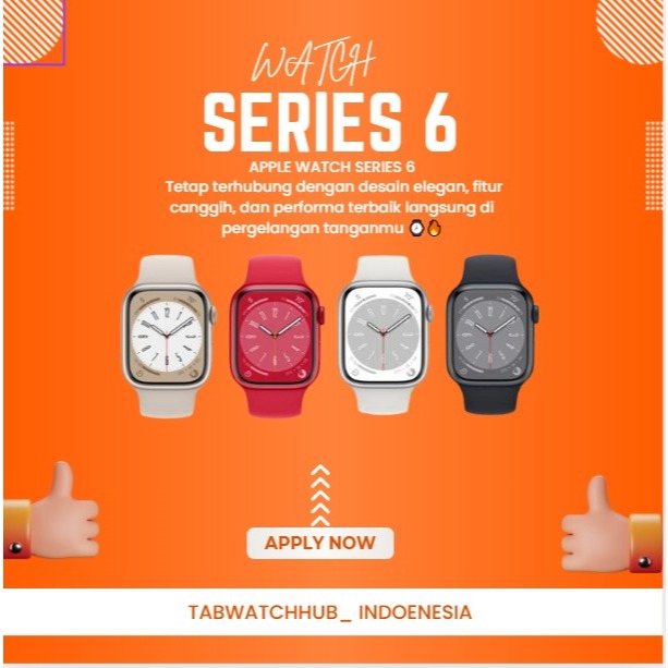 Apple Watch / iWatch Series 6 40mm 44mm Second Free Strap Korea And Bumper Iwatch