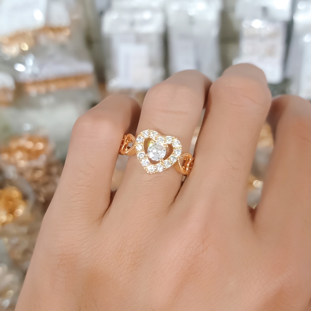 Cincin Koin Love Titanium