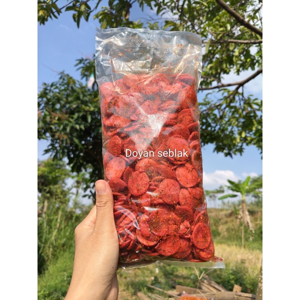 

Sosreng sosis goreng pedas 500 gram