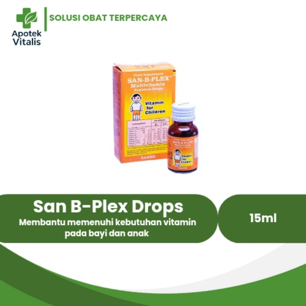 San-B-Plex Drops 15ml