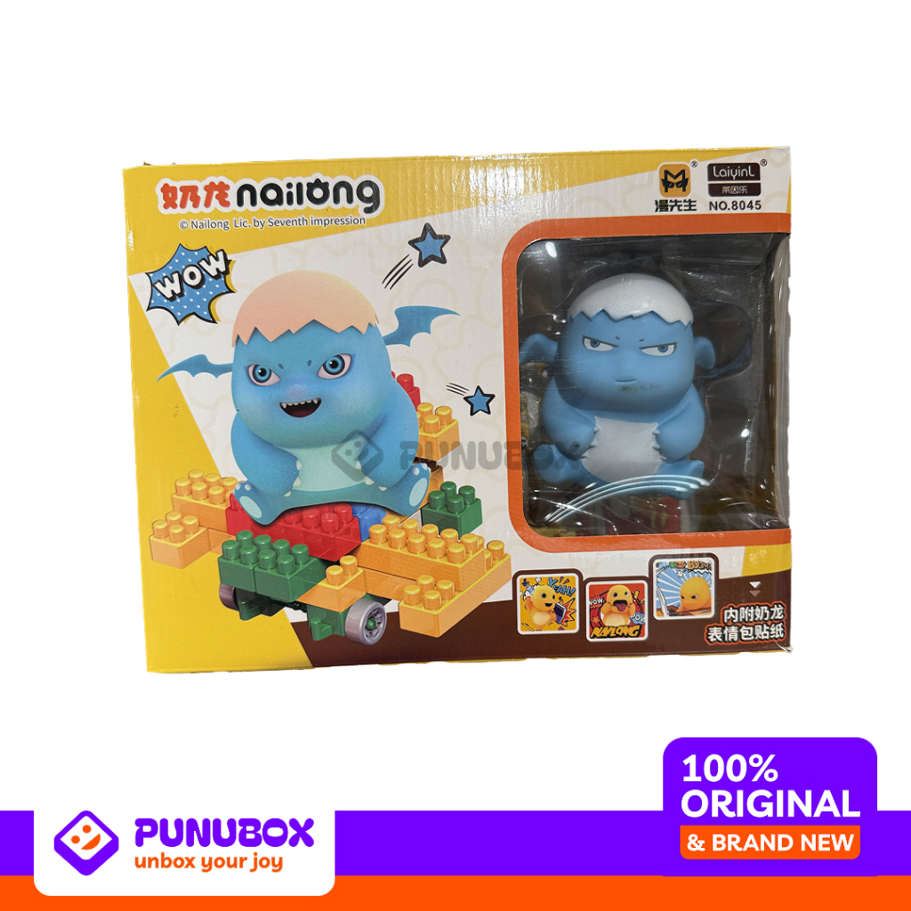 Mr. Man Nailong DIY Building Blocks