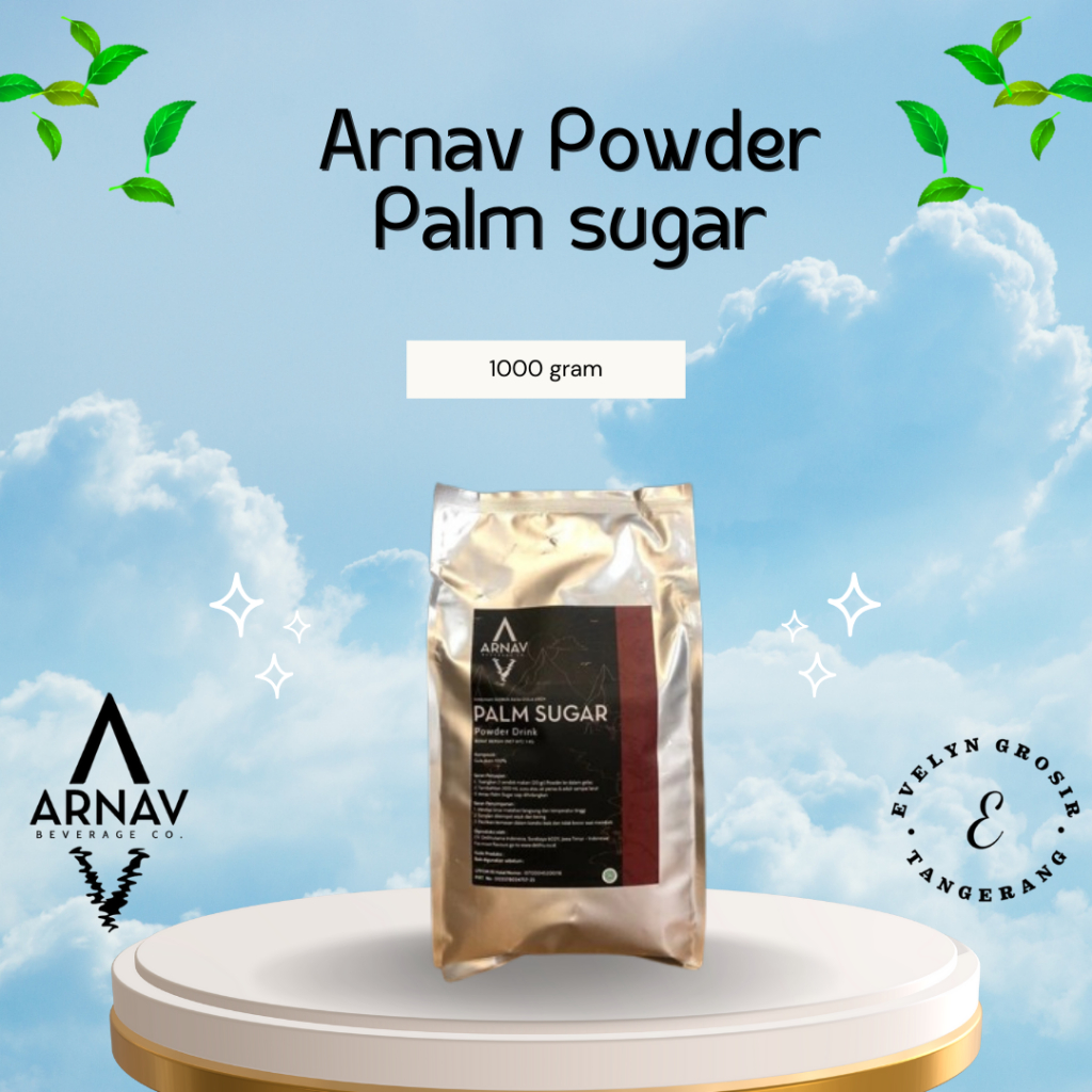 

Arnav Palm Sugar 1kg - Bubuk Minuman Palm Sugar