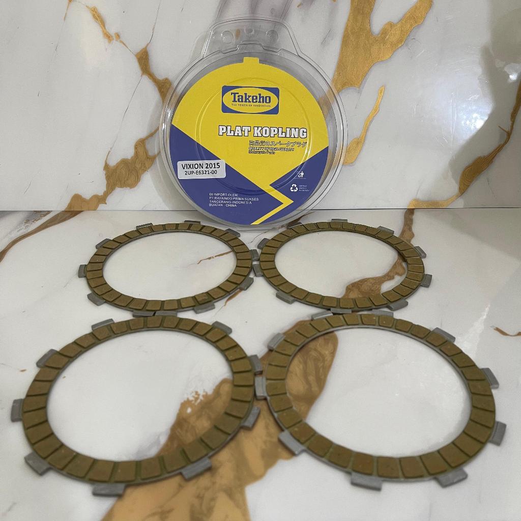 PLAT KOPLING VIXION 2015 (4PCS/SET) 2UP-E6321-00 TAKEHO