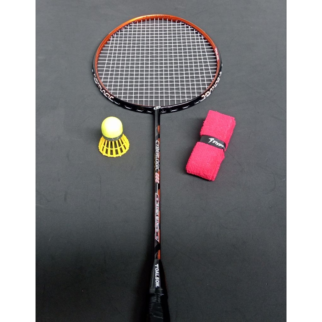 Raket bulutangkis badminton bekas second original toalson cyberlogic 555
