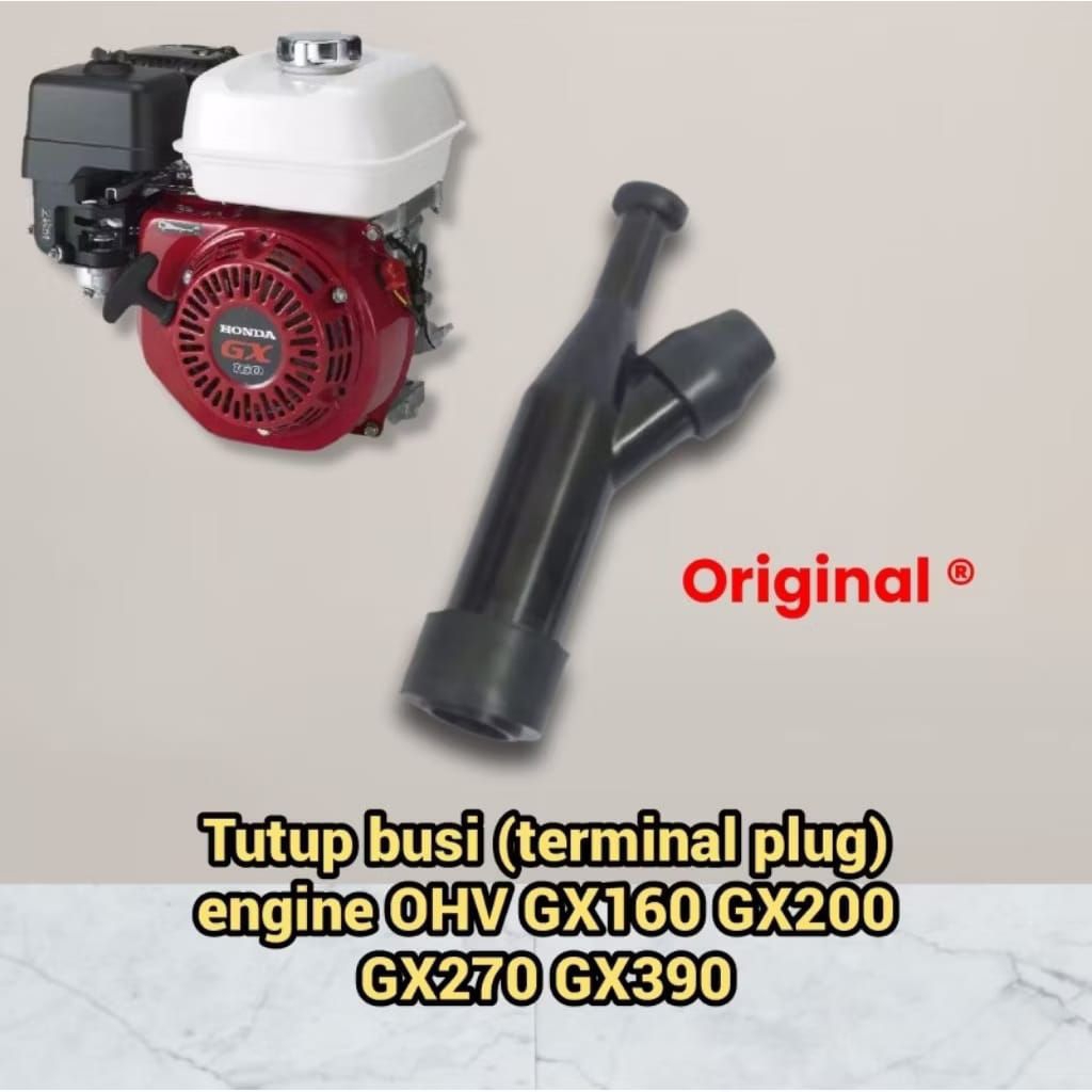 Tutup busi engine GX160 GX200 GX270 GX390 mod HONDA diesel Alkon kompresor