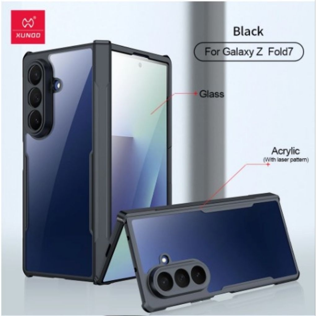 XUNDD Casing Samsung Galaxy Z Fold7 Fold 7 Case Cover Beatle Hinge Original 100%