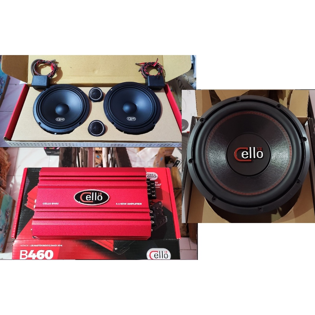 PAKETAN AUDIO BRANDED 2WAY SQL CELLO