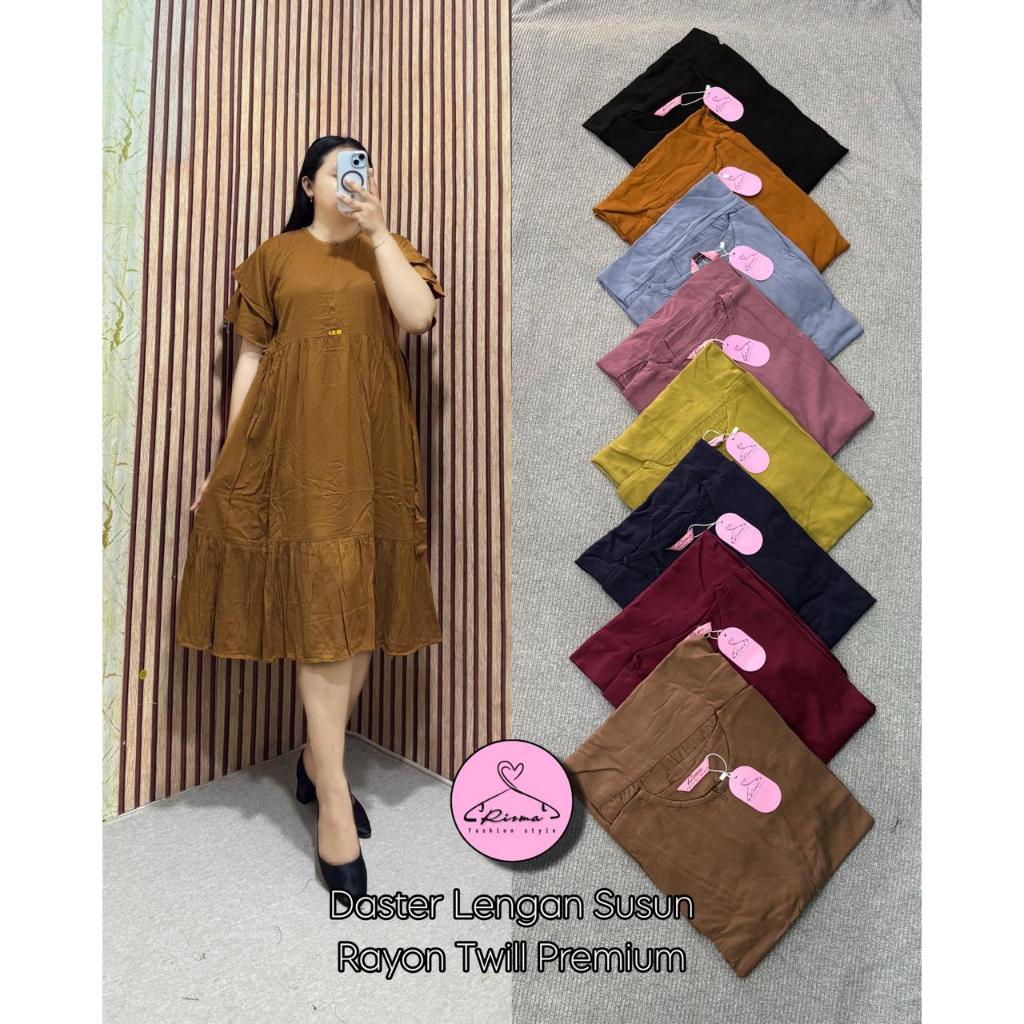 Daster Rayon Polos Premium Model Terbaru