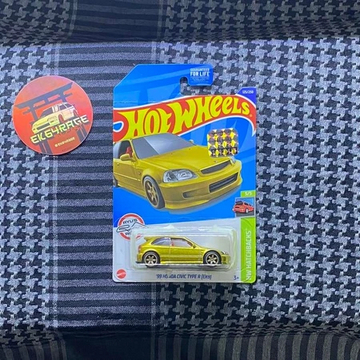 Hotwheels Honda Civic Ek9 Gold (THS) Factory Sealed