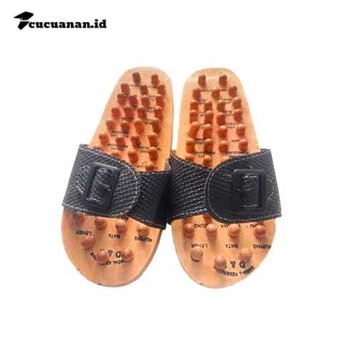 Sandal Kayu Rematik Javanica/Sandal Refleksi/Kesehatan/Rematik Kayu