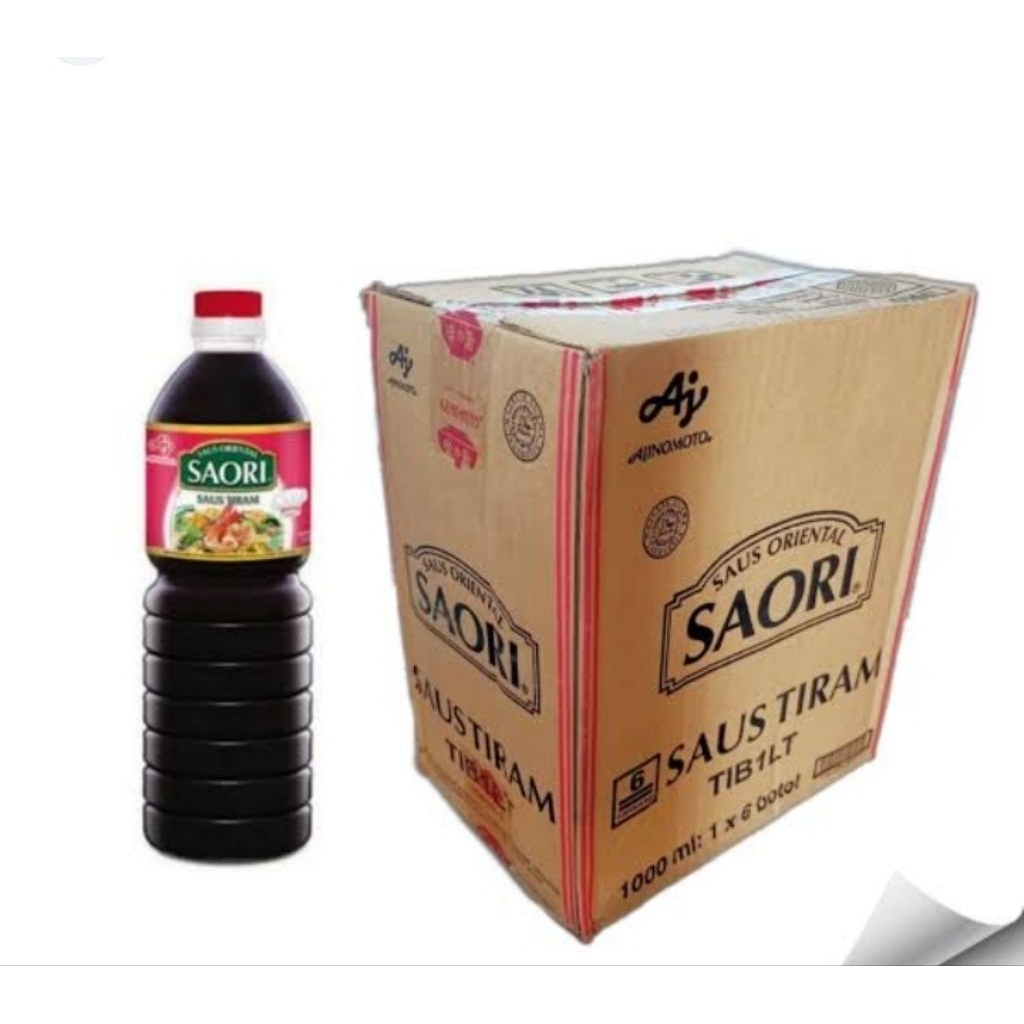 Saori Saus Tiram 1liter 6pcs dus