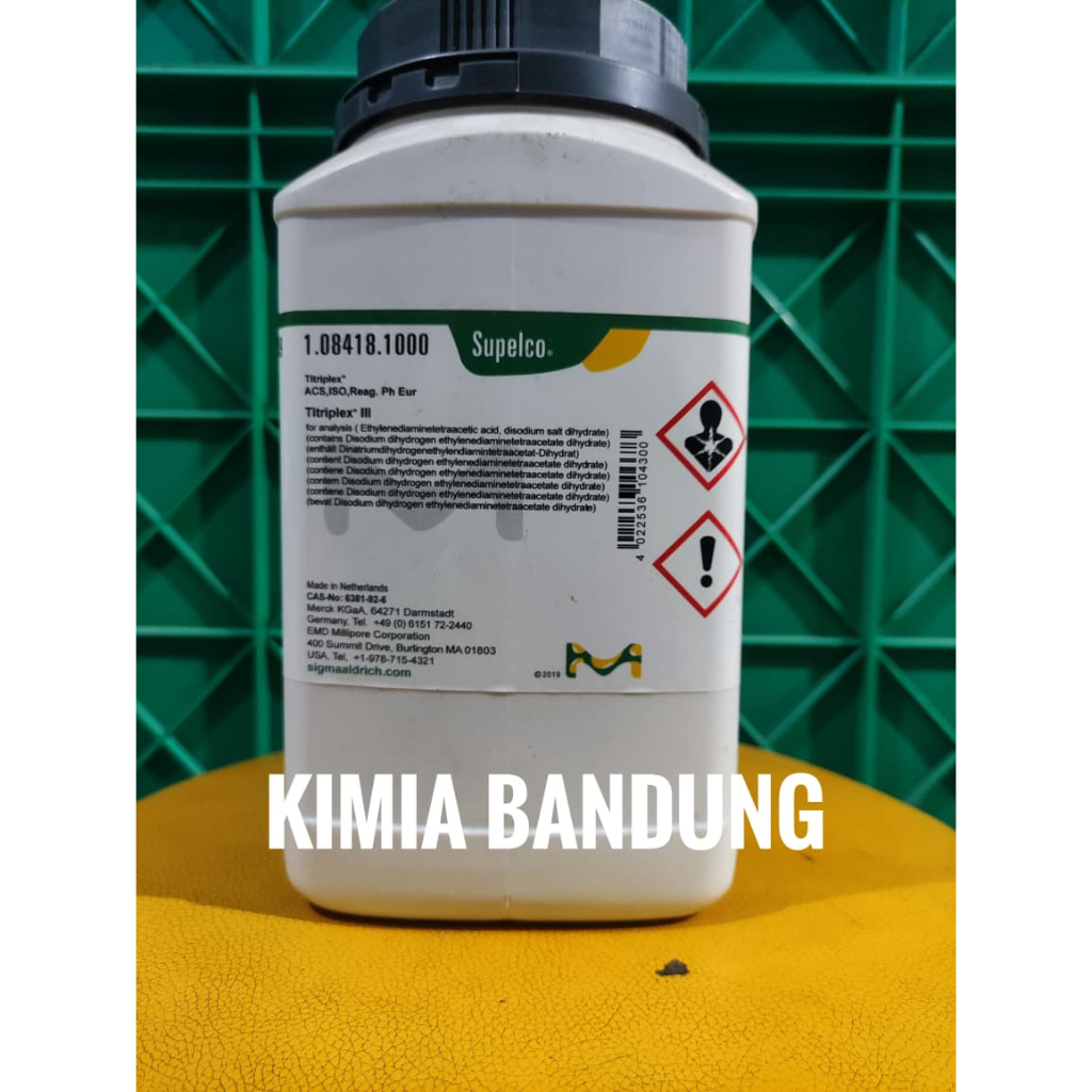 TITRIPLEX III / EDTA / Disodium Edta/Na2Edta MERCK 108418 ECER