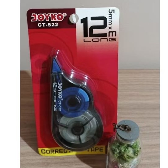 

correction tape tipe x tipx kertas merk joyko panjang 12 m lebar 5 mm