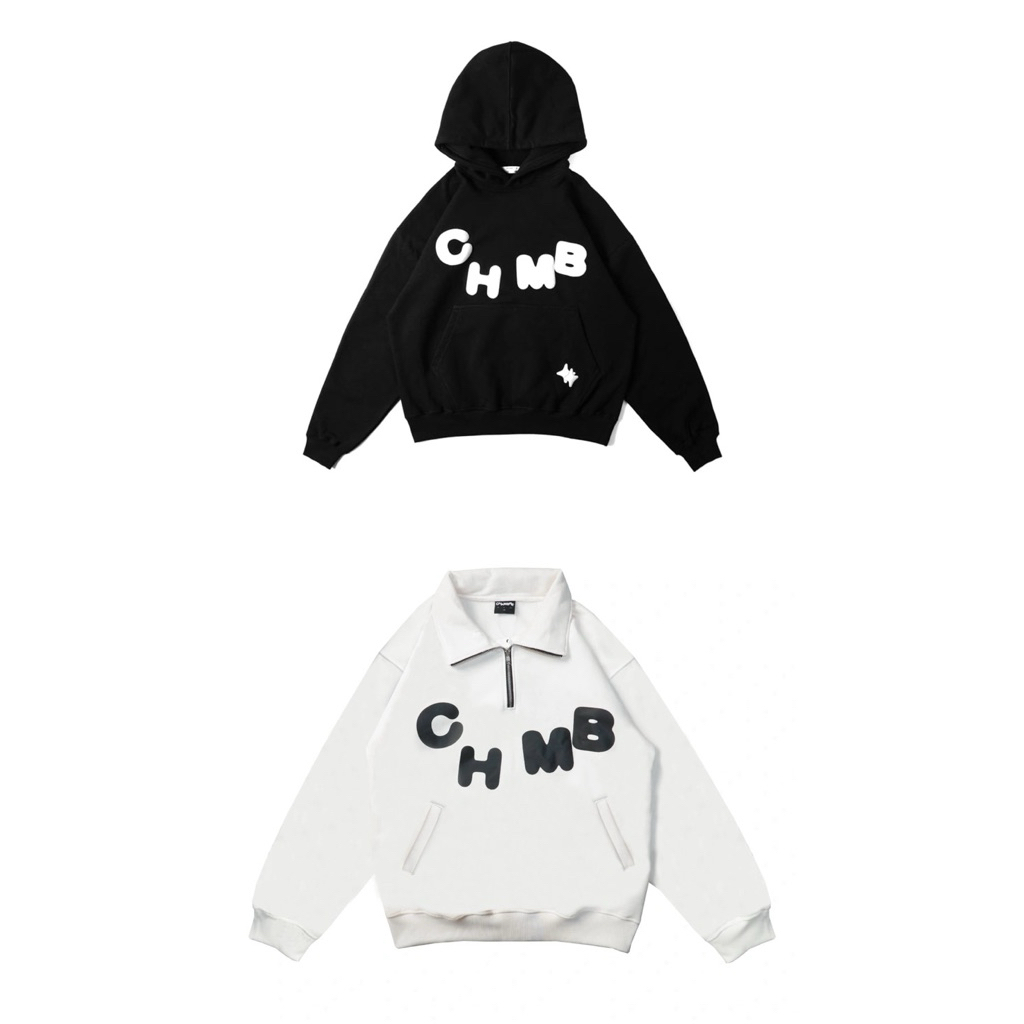 Hoodie Boxy Chambredelavain - CHMB Basic