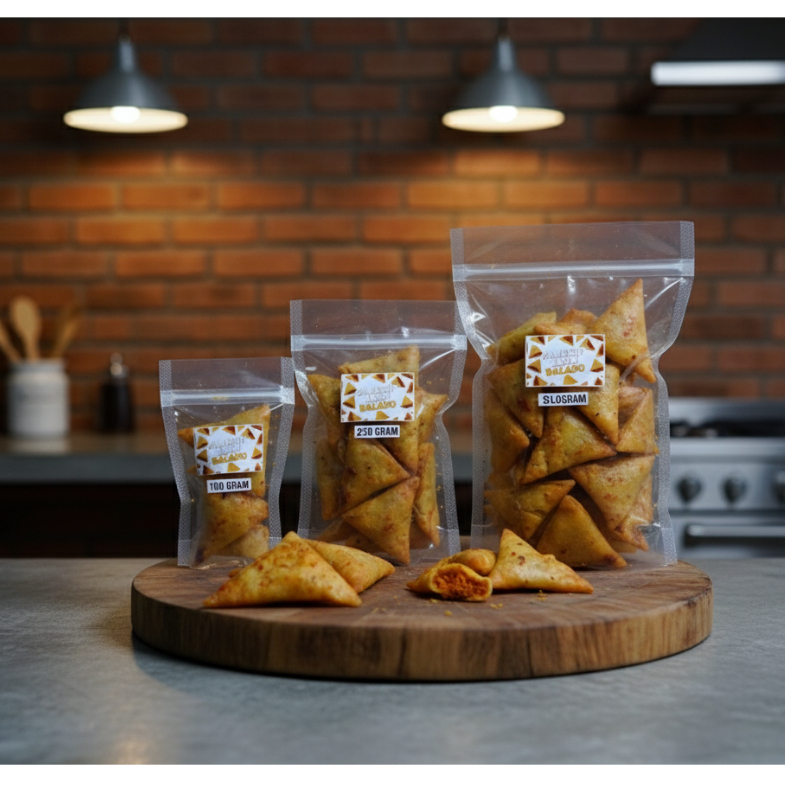 

pangsit isi abon krispi rasa balado