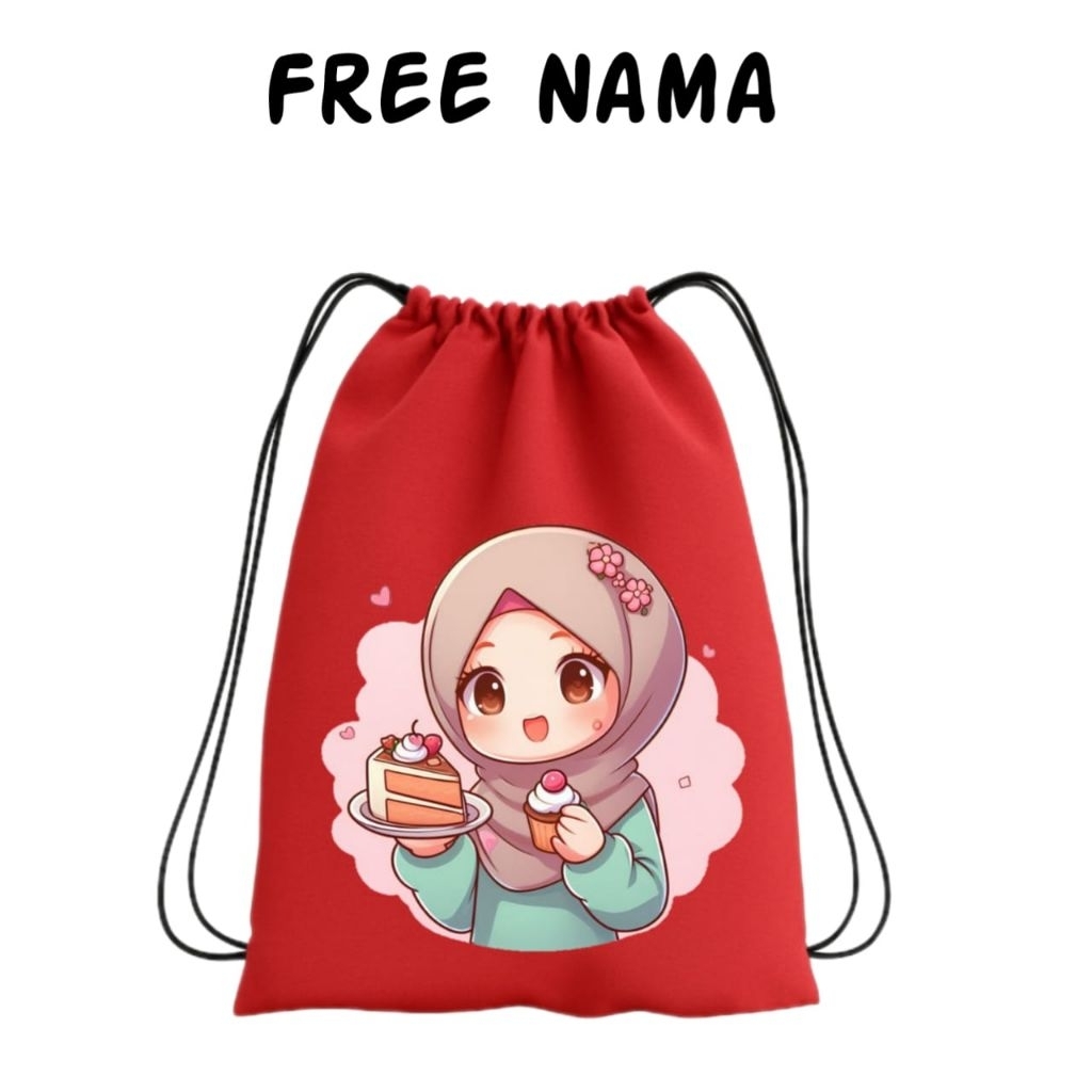 tas serut anak perempuan lagi ultah