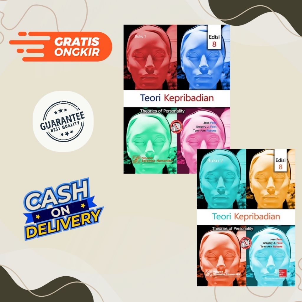 Teori Kepribadian Edisi 8 Buku 1 dan 2 - Jess Feist