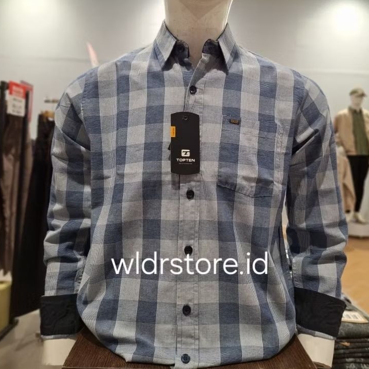 KEMEJA PRIA BRAND TOP TEN ORIGINAL 0460