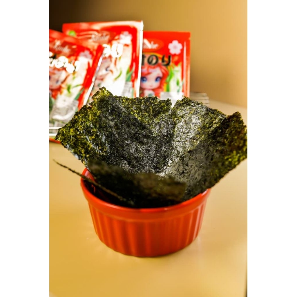 Nori Kimho - Snack Rumput Laut Sehat Spicy (Non MSG)