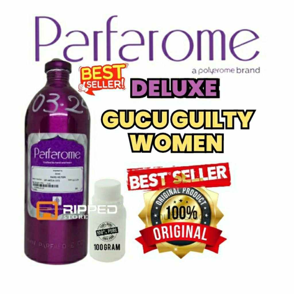(100ML) Bibit Parfum Murni Guci Guilty Black Women | By Original Parfarome