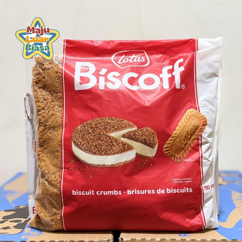 

Lotus Biscoff Biscuit Crumbs/ Remah Biskuit Lotus