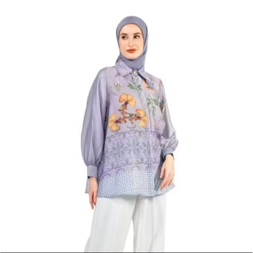 New Orchidea Shirt Size M nada puspita