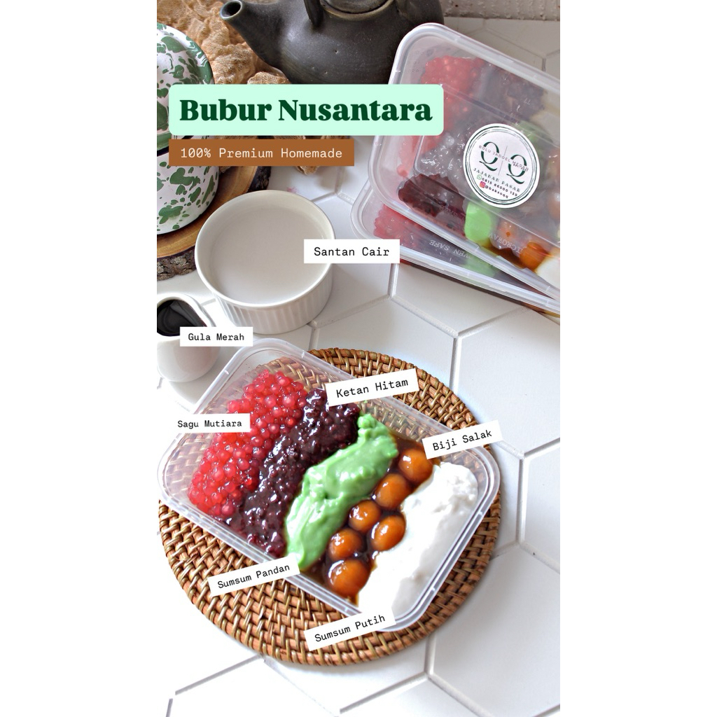

Bubur Nusantara ( khusus instant )