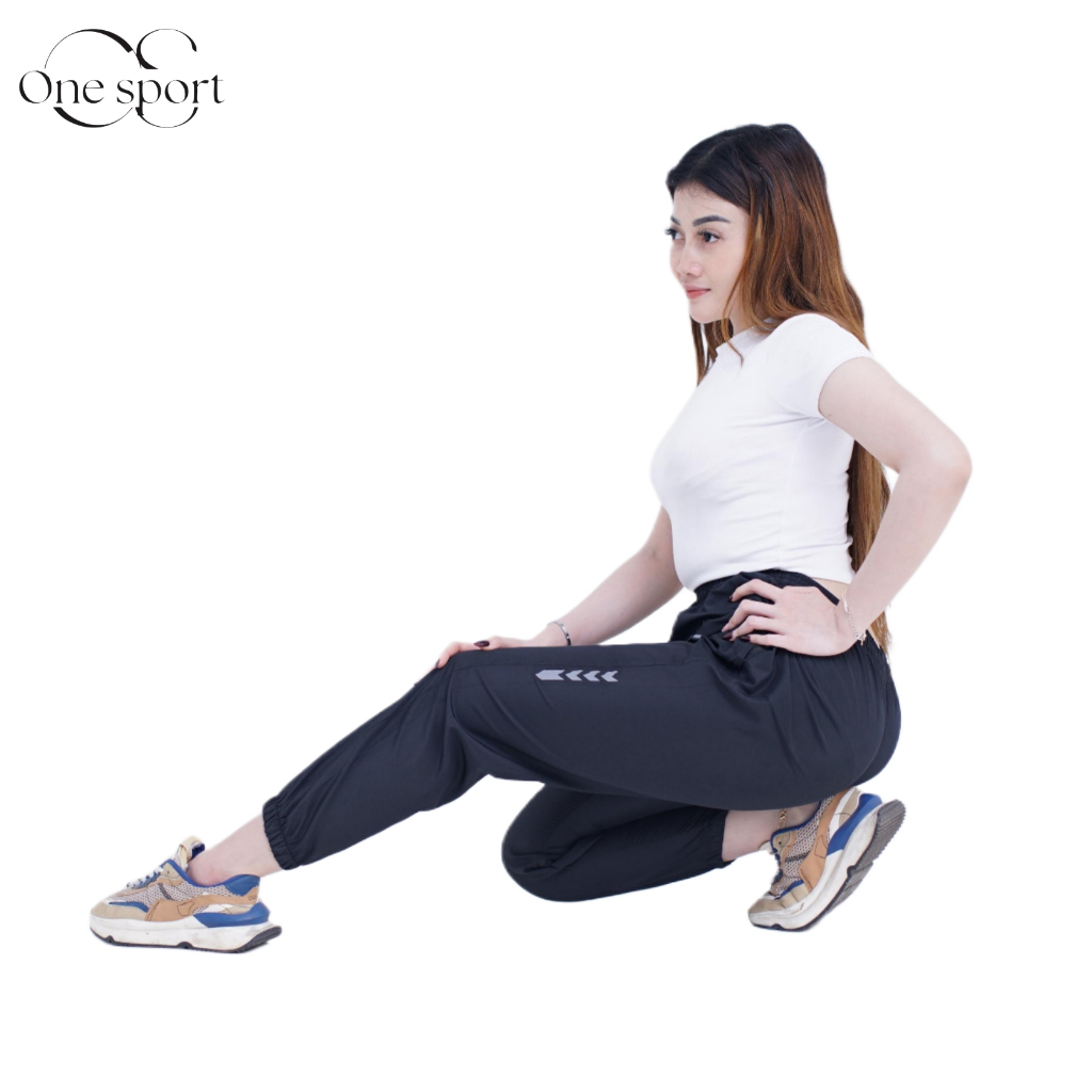 Jogger Pants Celana Jogger Pria Wanita Bahan Parasut _ Celana Olahraga _ Running Gym Jogging
