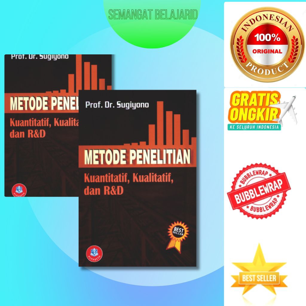 Buku Metode Penelitian Kuantitatif Kualitatif Dan R&D lama 2024 - Prof.Dr Sugiyono - Original