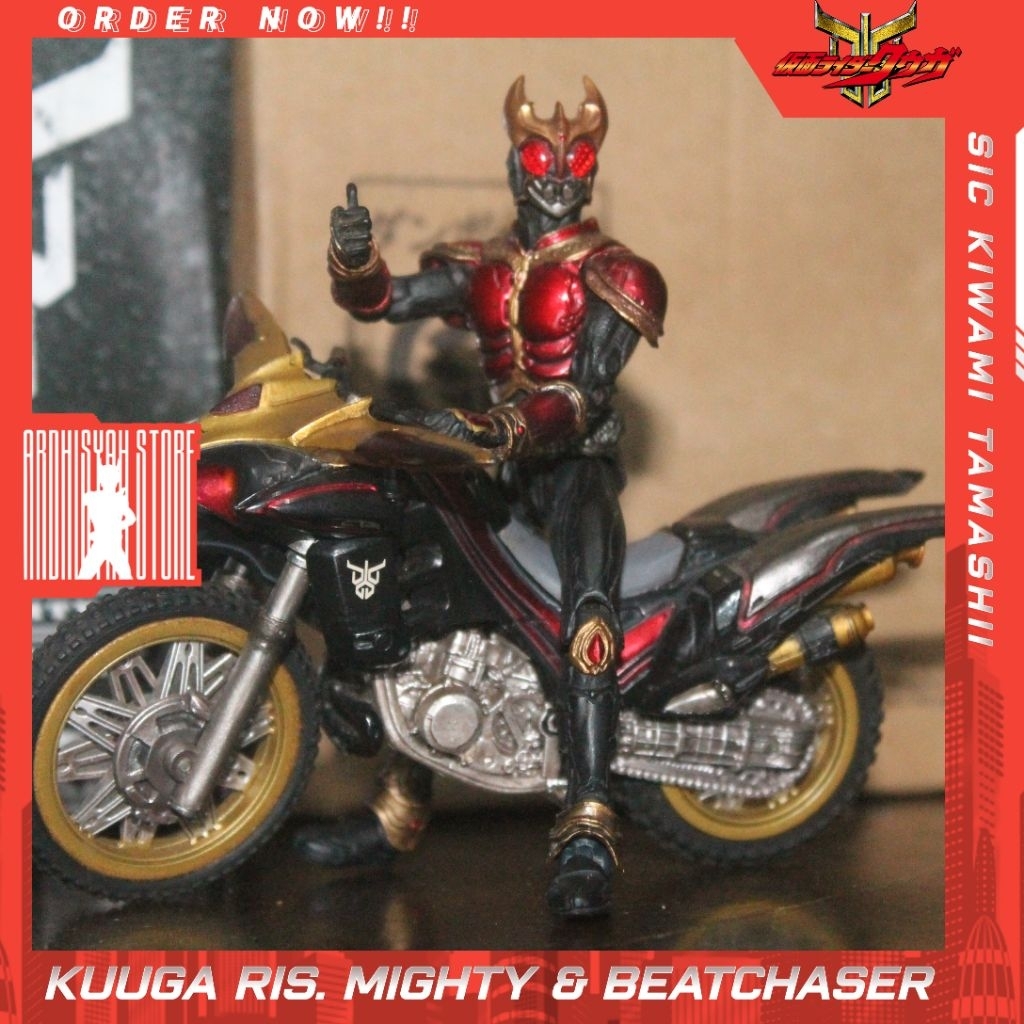 SIC KT / Super Imaginative Chogokin Kiwami Tamashii  - SET Kamen Rider Kuuga Rising Mighty and Beatc