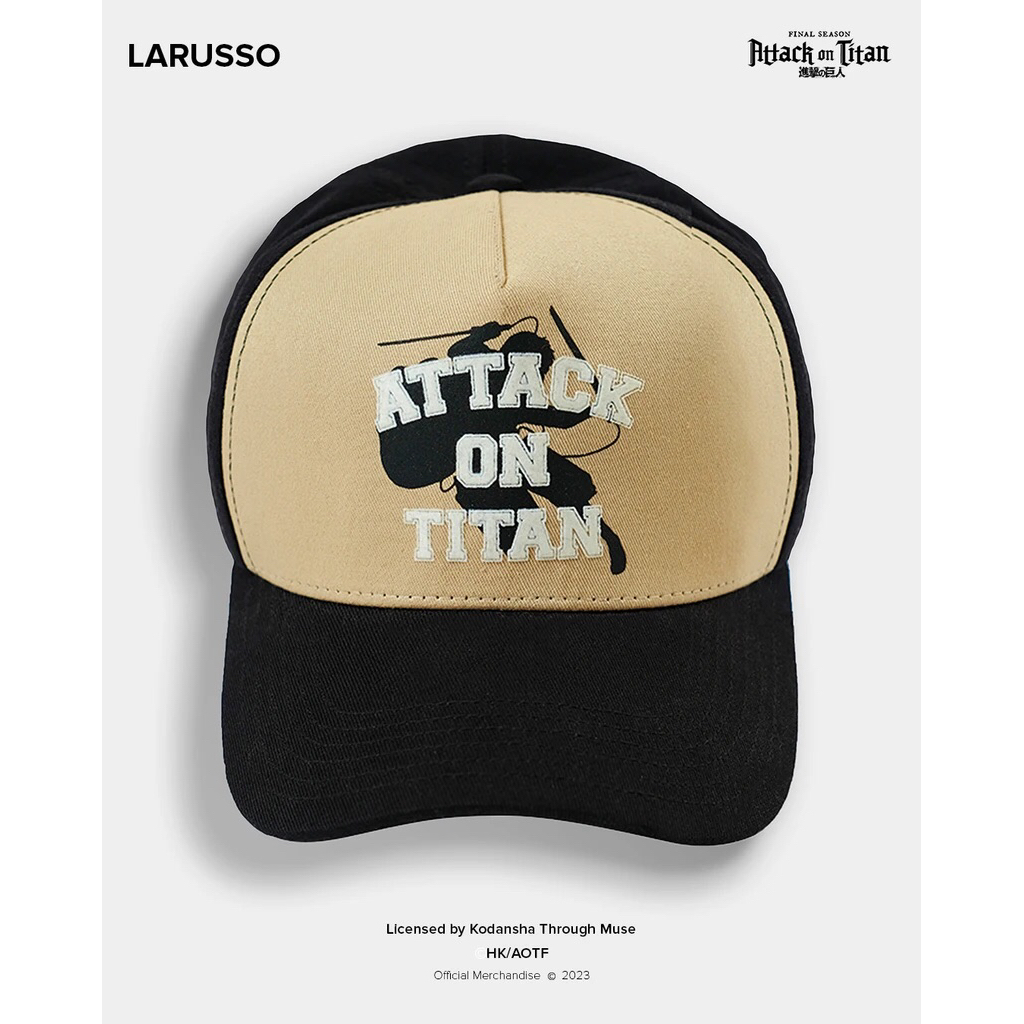 NEW LARUSSO ATTACK ON TITAN Topi Baseball Cap BNWT Official Original 100%