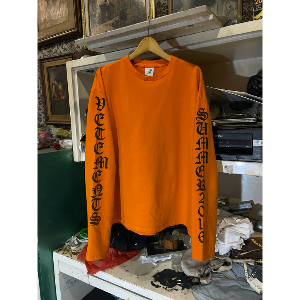 Vetements Summer 2016 Longsleeve