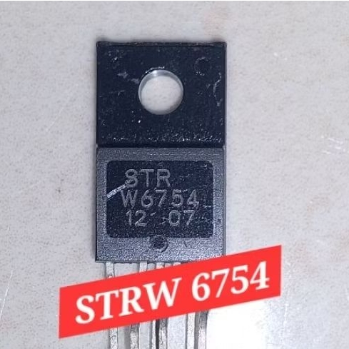ic strw6754 STRW 6754 tv  flyback regulator original