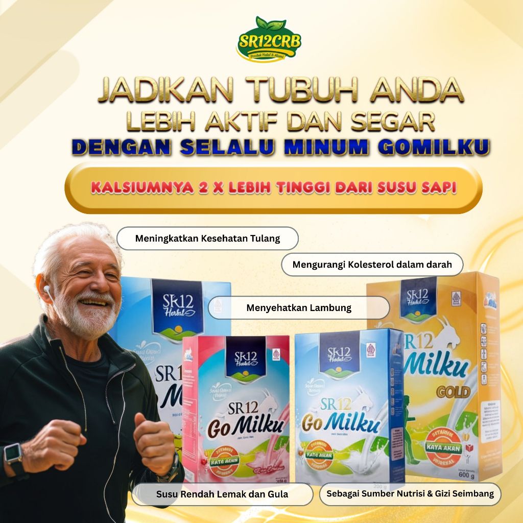 

Susu Kambing Etawa Susu Etawaku Platinum Go Milku SR12 Susu Go Milku SR12 Susu Penggemuk Badan BPOM