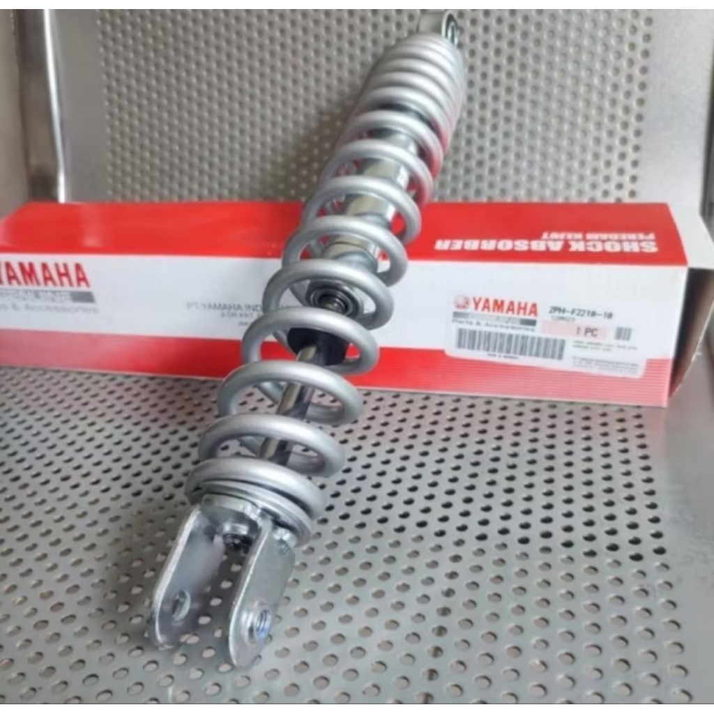 Shock Shok Sok Shockbreaker Belakang Silver Yamaha Mio M3 Fino FI 125 Original 2PH-F2210-10