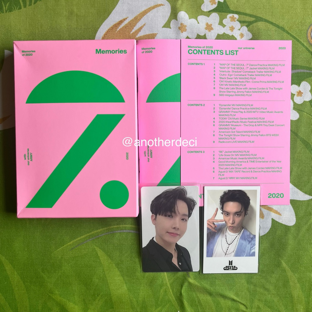 

BTS Memo 20 Digicode J-hope