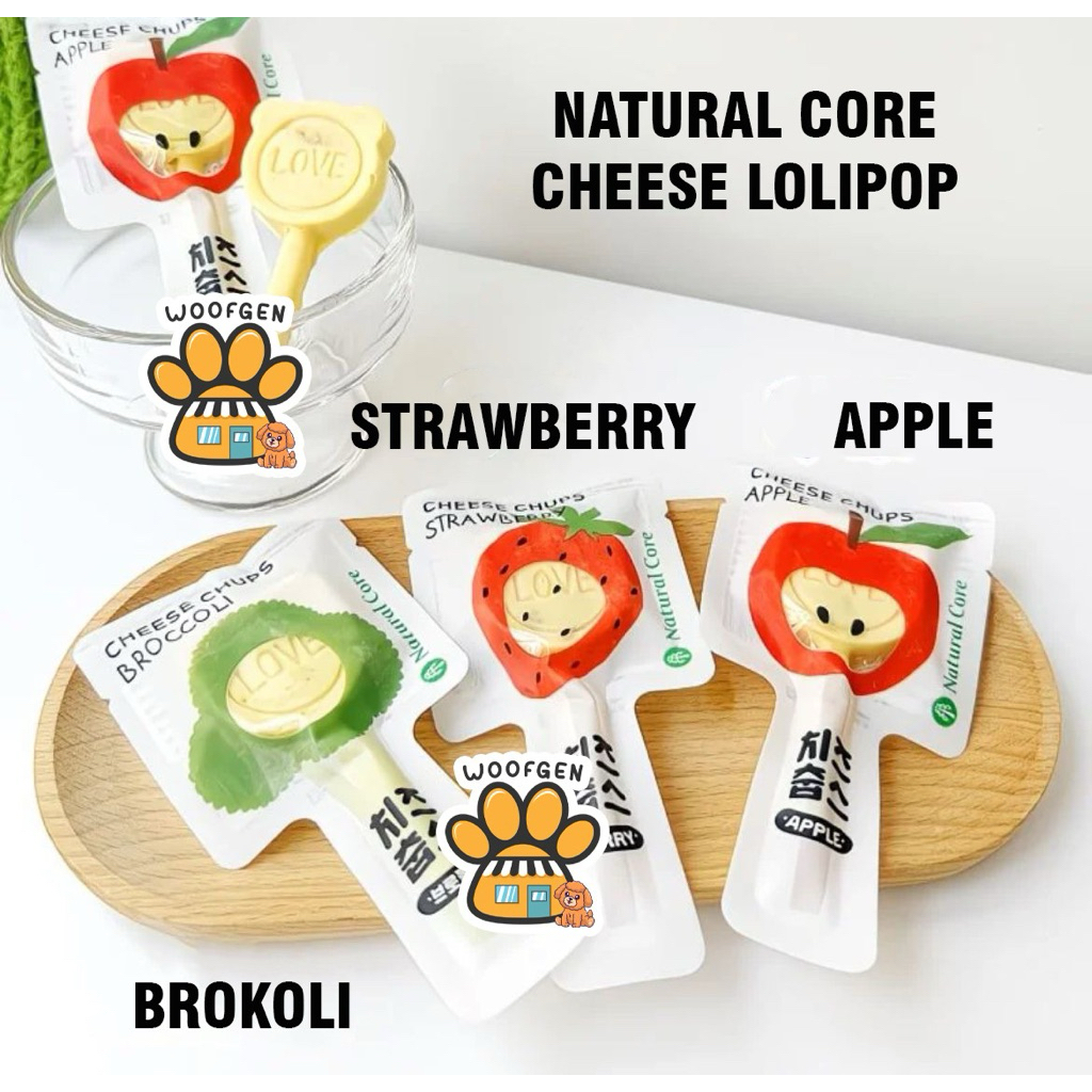 Snack Anjing Lolipop Natural Core korea