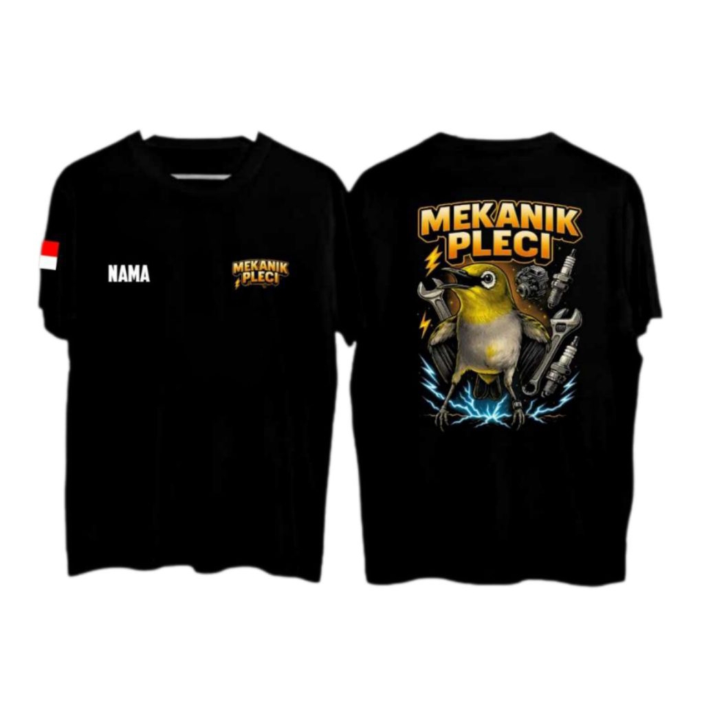 KAOS MEKANIK PLECI//KAOS KICAU MANIA