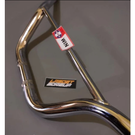 Stang stir Honda win 100 semi trail mirip ori tebal presisi.