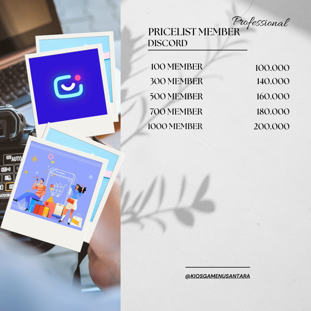 [REAL] MEMBER DISCORD (ONLINE ACCOUNT)