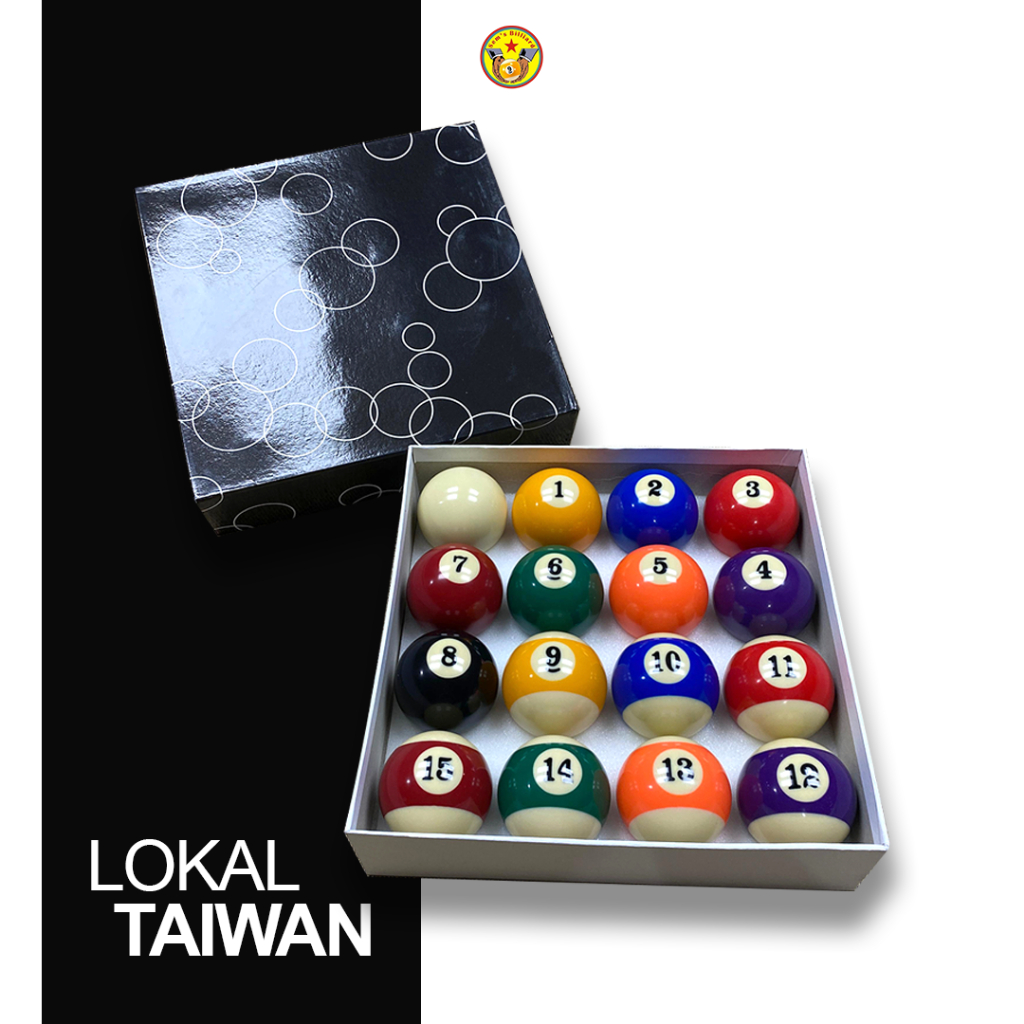 Bola Billiard Taiwan Besar - Bola Billiard - Billiard Ball