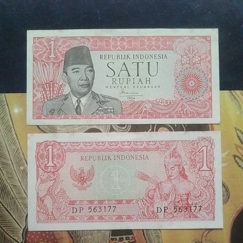 MAHAR NIKAH 1 RUPIAH SOEKARNO TAHUN 1964
