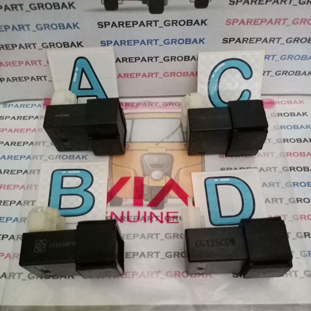 CDI (AC, 1 Biji) Motor R2 Trail Viar Cross 150SF, Original