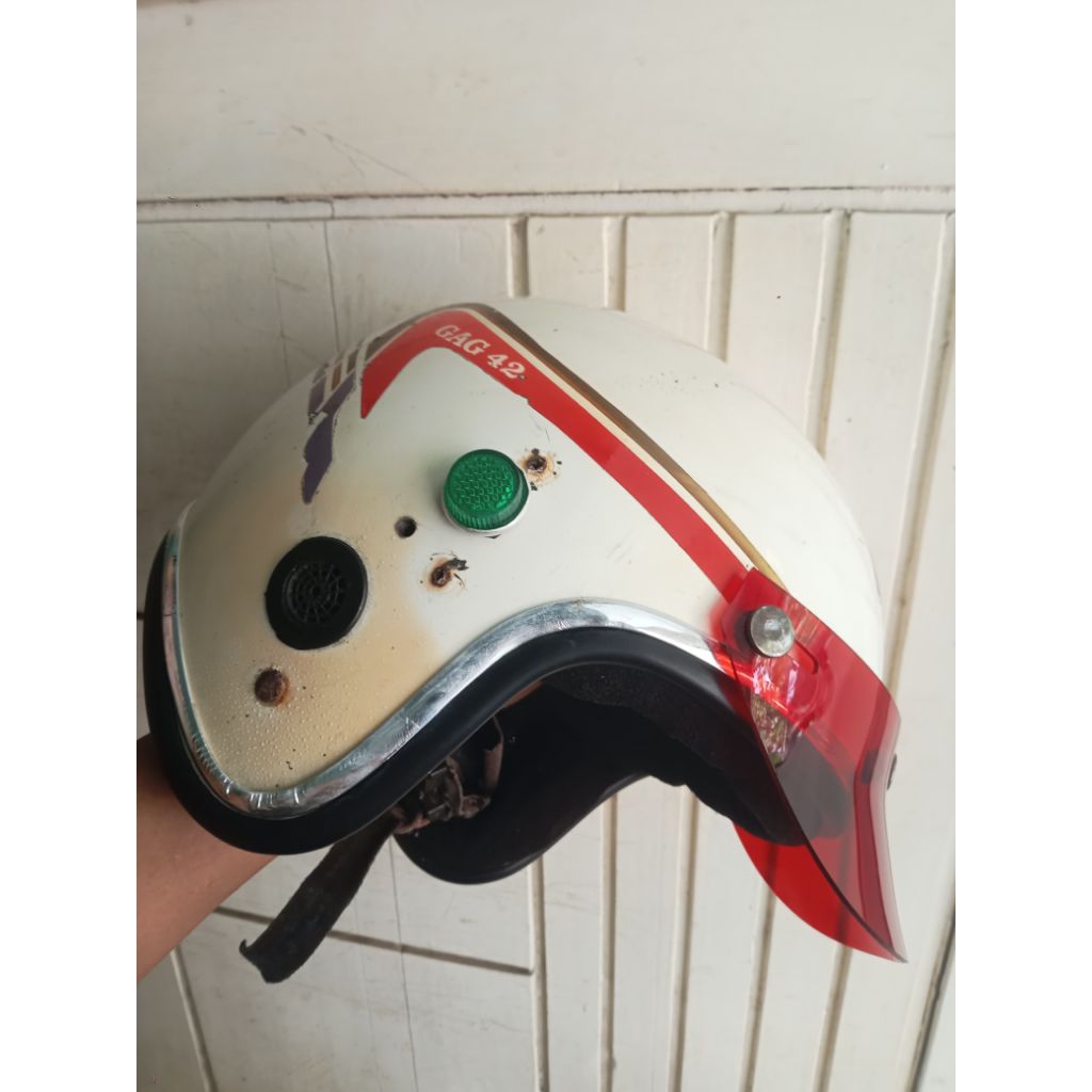 helm dmi gag42 bahan ori custom classic
