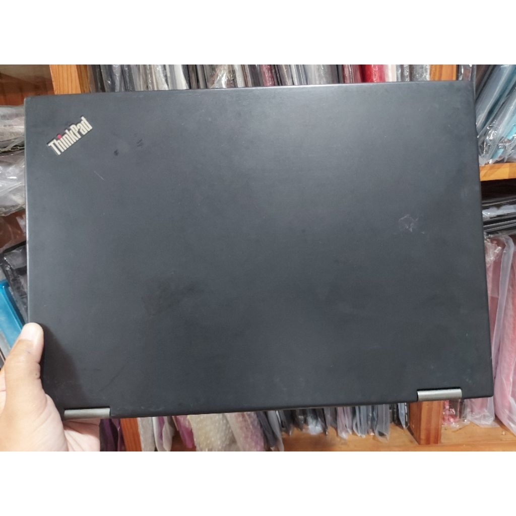 TOP CASE LENOVO YOGA 370 with Bezel dan Engsel Second copotan original