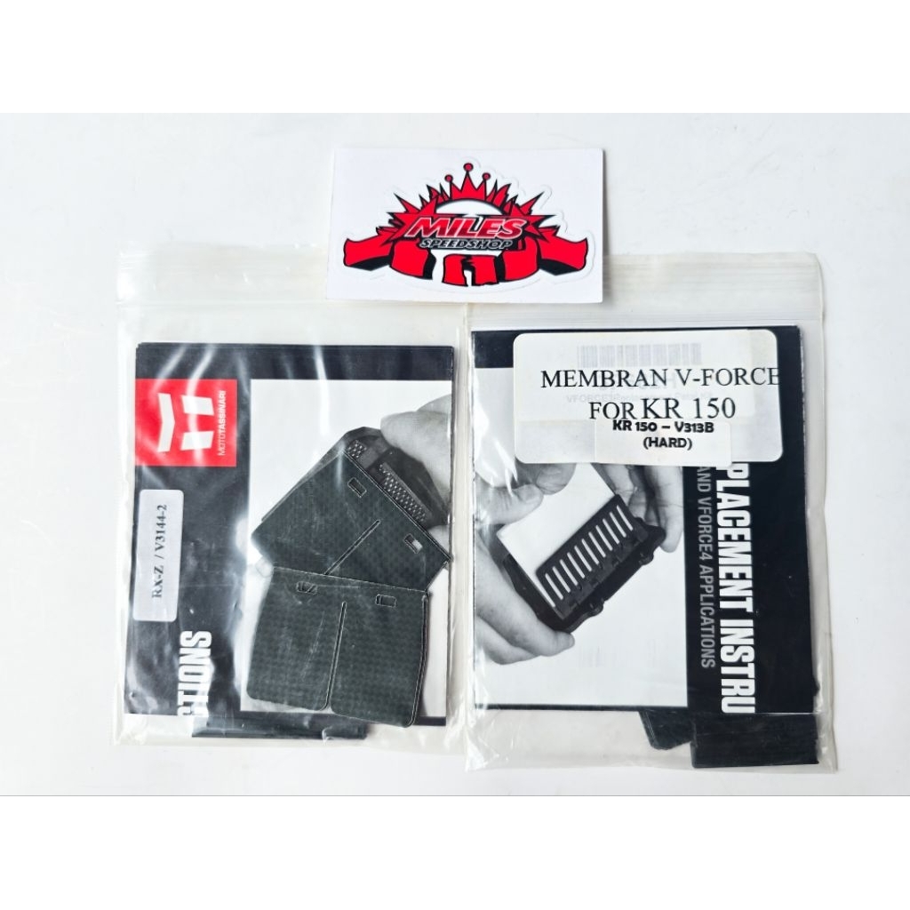 Lidah Membran VF3 VForce3: NSR/Dash/Ninja/RXZ/Satria/RXK