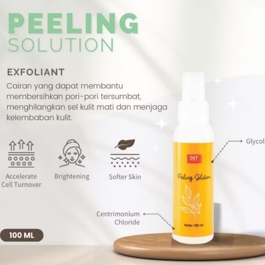 DEF PEELING SOLUTION 100 ML