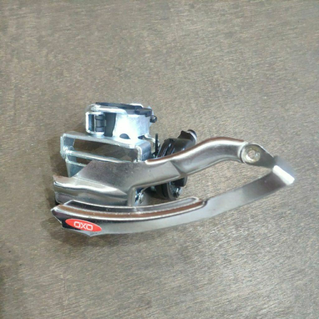 FD SEPEDA OXO FRONT DERAILLEUR 3 SPEED TARIKAN ATAS DAN BAWAH DUAL PULL MTB FEDERAL SHIFTER OPERAN G