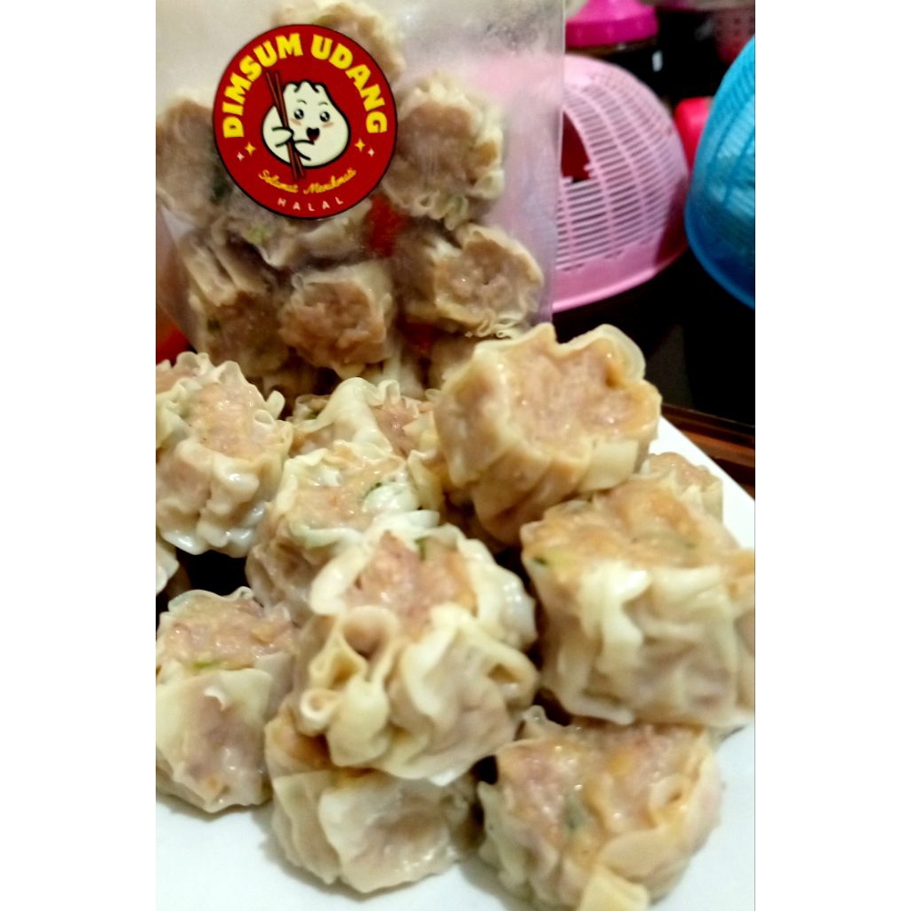 

FROZEN FOOD DIMSUM AYAM UDANG PREMIUM HALAL (ISI10PCS) ENAK HOME MADE DIMSUM VIRAL