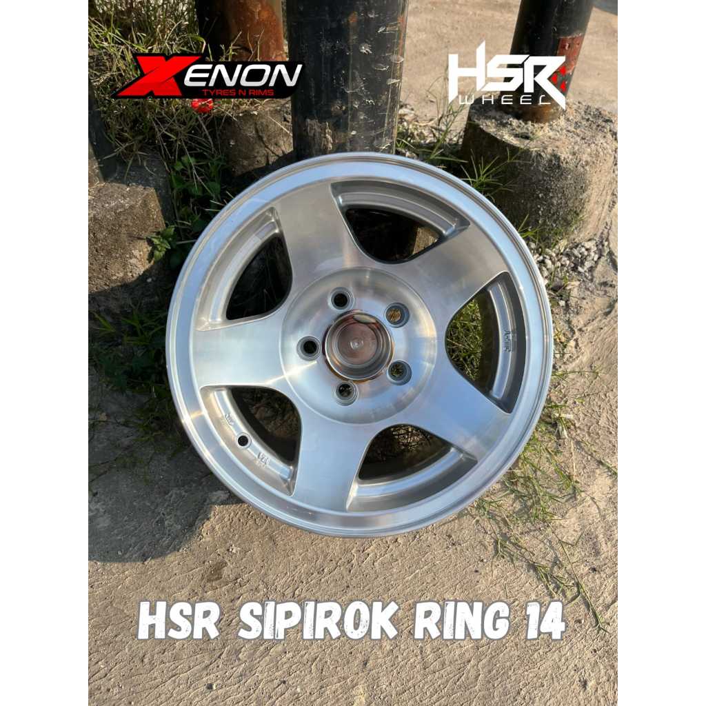 Velg Mobil Ring 14 Inch Lubang 5 Hsr Sipirok R14 Untuk L300 Grandmax Apv Kuda Futura Dll